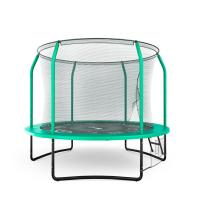 Батут UNIX Line Премиальный с играми / Supreme Game 8 ft (244 см) зеленый