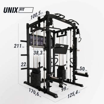 Силовой комплекс - мультистанция UNIX Fit (50 в 1)