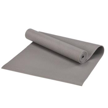 Коврик для фитнеса и йоги YM03-PVCYO-Grey 173 х 61 х 0,6 см