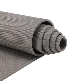 Коврик для фитнеса и йоги YM03-PVCYO-Grey 173 х 61 х 0,6 см