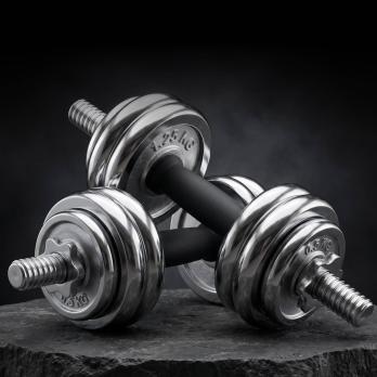 Набор гантелей UNIX Fit в кейсе 20 кг