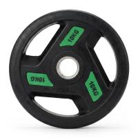 Диск обрезиненный c хватом UNIX Fit PRO 10 кг, 51 мм, 1 шт.