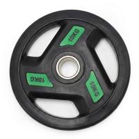 Диск обрезиненный c хватом UNIX Fit PRO 10 кг, 51 мм, 1 шт.
