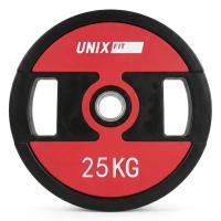 Диск уретановый c хватом UNIX Fit PRO 25 кг, 51 мм, 1 шт.