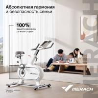 Электромагнитный спин-байк DFC MERACH B-MR-S06W1 до 120 кг / Bluetooth