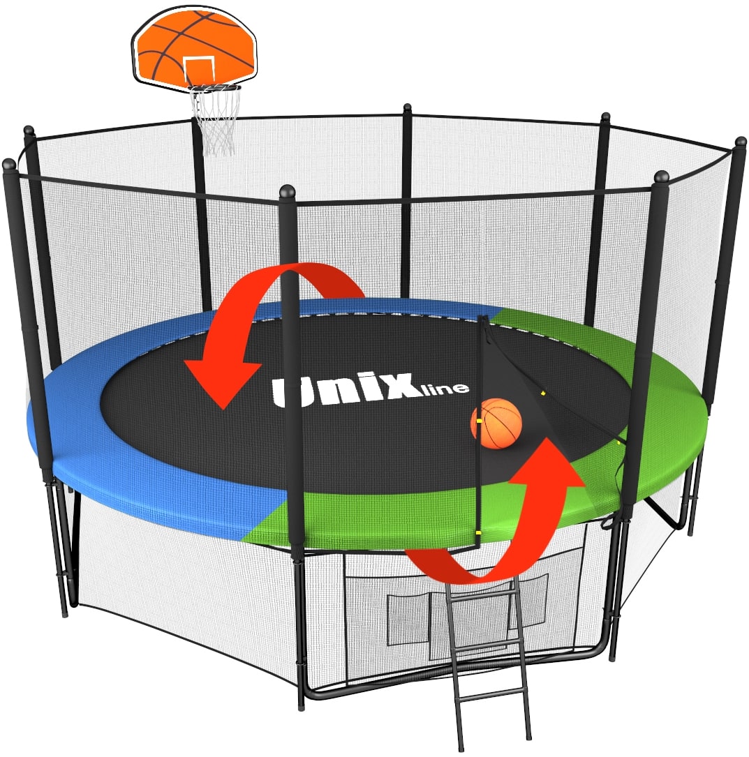 Баскетбольный щит для батута UNIX Line Simple и Классик / Classic