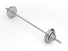 Гриф прямой хромированный UNIX Fit 1,5 м / 25 мм