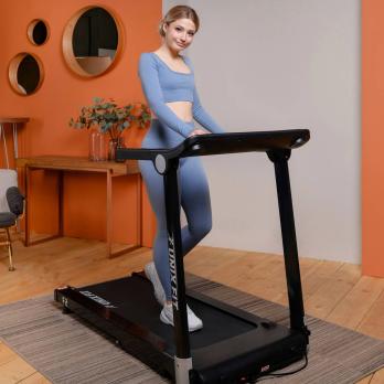Беговая дорожка UNIX Fit Hi-tech F2 тёмная буря