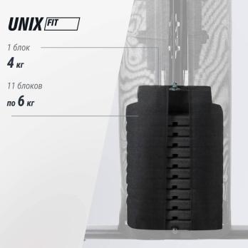 Силовой комплекс UNIX Fit блочный / Block 70 Max