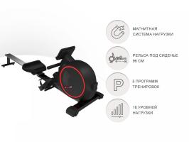Гребной тренажер UNIX Fit механическая нагрузка / Techno Rower 410