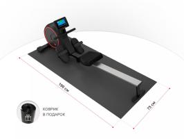 Гребной тренажер UNIX Fit электронная нагрузка / Techno Rower 410E