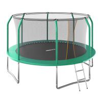 Батут UNIX Line Премиальный / Supreme Basic 12 ft (366 см) зеленый